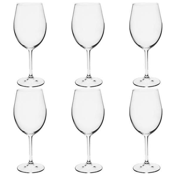 Encontraproduto.com.br - Jogo de taças para água Bohemia Gastro 580ml 6 peças
