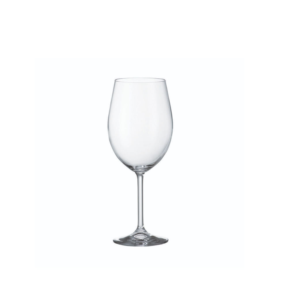 Encontraproduto.com.br - Jogo de taças para água Bohemia Gastro 580ml 6 peças