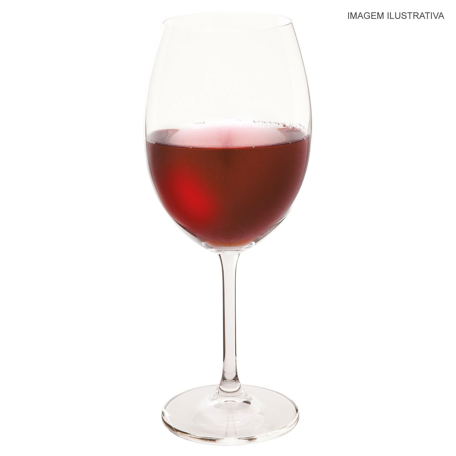 Encontraproduto.com.br - Jogo de taças para água Bohemia Gastro 580ml 6 peças