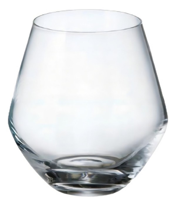 Jogo de copos em cristal Bohemia Michele 350ml 6 peças