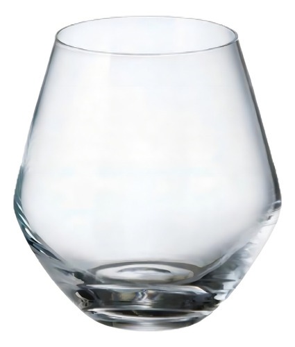 Encontraproduto.com.br - Jogo de copos em cristal Bohemia Michele 350ml 6 peças