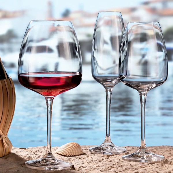 Encontraproduto.com.br - Taça De Cristal Bohemia Para Champanhe 290 ml Anser 6 Peças