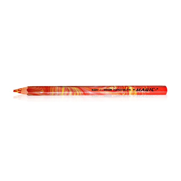 Encontraproduto.com.br - Lápis Multicolor Jumbo Fire Ref.3405-1 Koh-I-Noor
