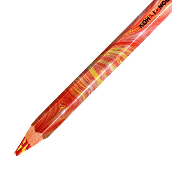 Encontraproduto.com.br - Lápis Multicolor Jumbo Fire Ref.3405-1 Koh-I-Noor