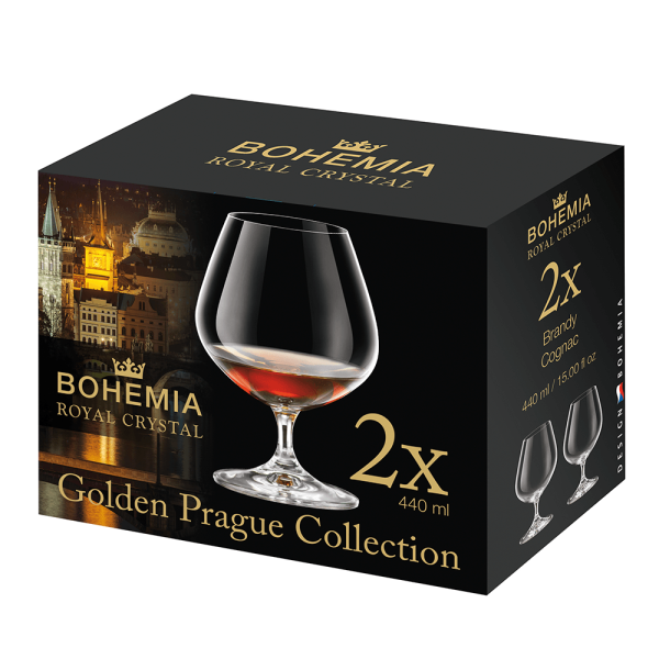 Encontraproduto.com.br - Taça Conhaque Cristal Bohemia 440ml