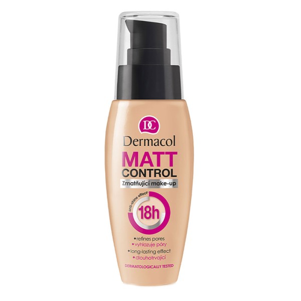 Encontraproduto.com.br - Base Cremosa Dermacol Matt Control 30ml