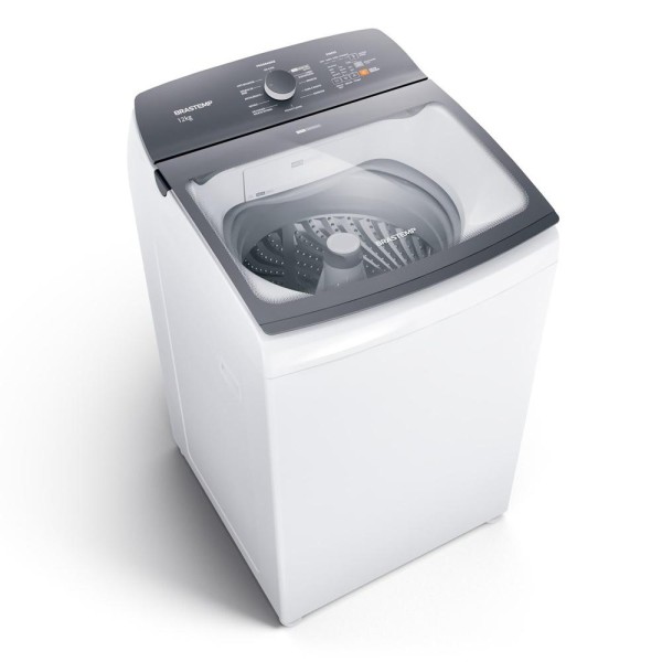 Encontraproduto.com.br - Lavadora de Roupas Automática Brastemp 12Kg BWK12 Com Ciclo Tira Manchas Advanced Branca