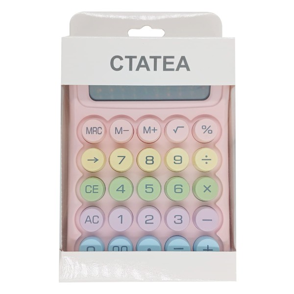 Encontraproduto.com.br - Calculadora Retro Colorida Sortidas 11x16cm Ctatea