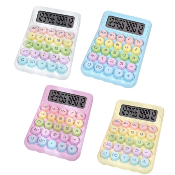 Encontraproduto.com.br - Calculadora Retro Colorida Sortidas 11x16cm Ctatea