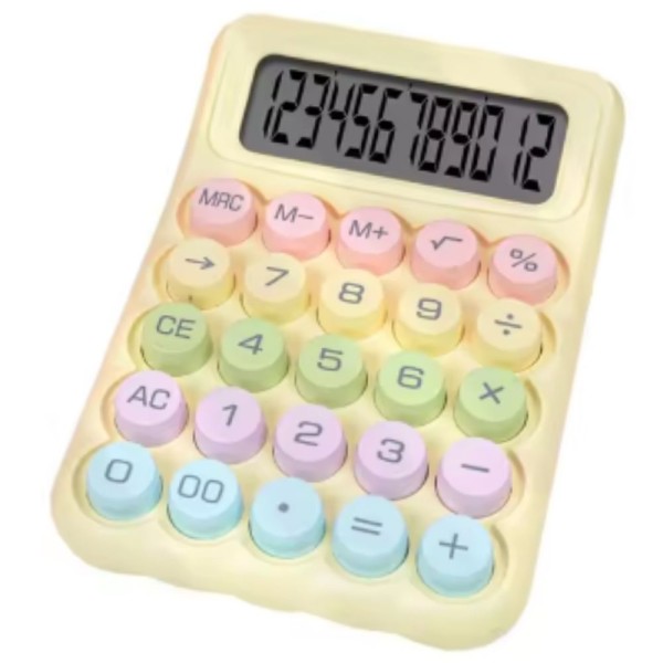 Encontraproduto.com.br - Calculadora Retro Colorida Sortidas 11x16cm Ctatea