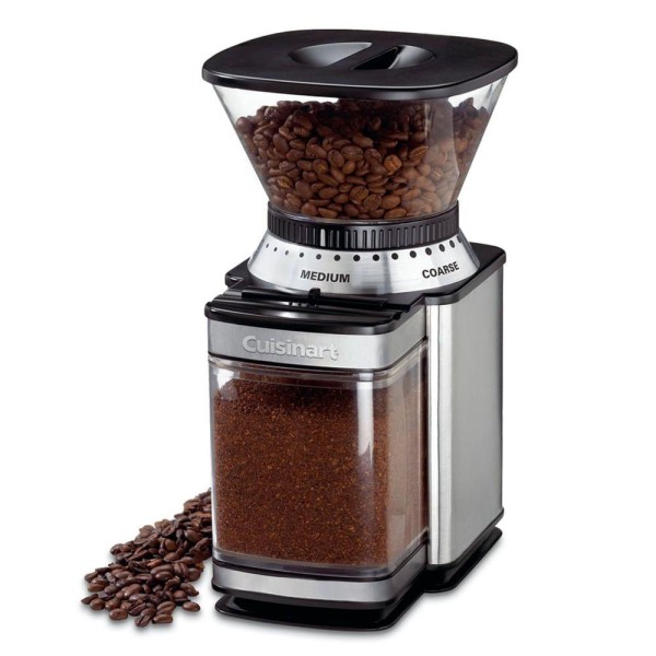 Encontraproduto.com.br - Moedor Automático para Café Dbm8 em Aço Escovado 127V Cuisinart