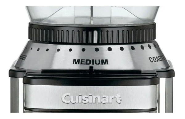 Encontraproduto.com.br - Moedor Automático para Café Dbm8 em Aço Escovado 127V Cuisinart