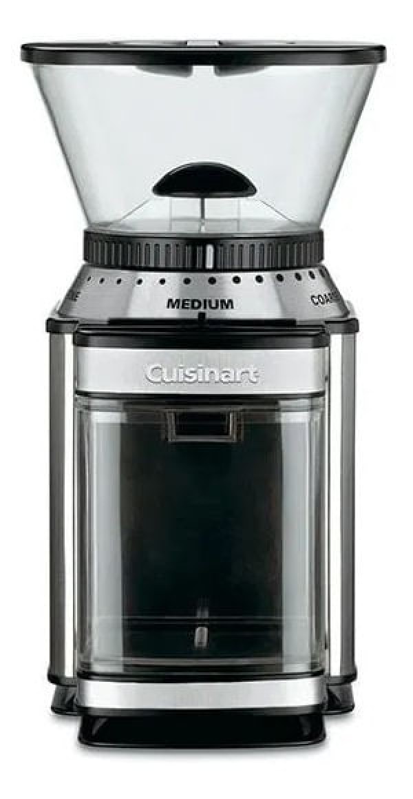 Encontraproduto.com.br - Moedor Automático para Café Dbm8 em Aço Escovado 127V Cuisinart