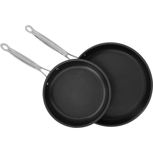 Encontraproduto.com.br - Conjunto De Frigideira Cuisinart Chef's Classic 22cm E 27 Cm 722-911ns