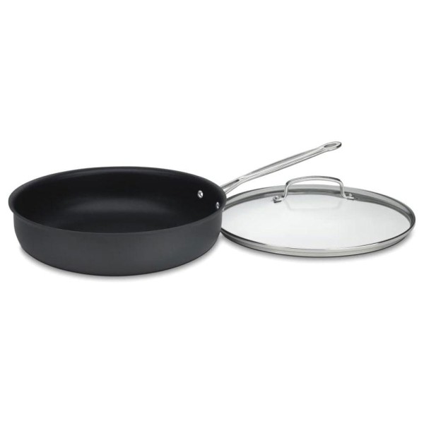 Encontraproduto.com.br - Frigideira Cuisinart Anodizada Chef'S Classic 30 Cm Com Tampa 622-30df