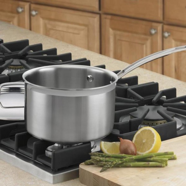 Encontraproduto.com.br - Panela Aço Inox Cuisinart Multclad Pro 3 Litros Com Tampa Mcp193-18n