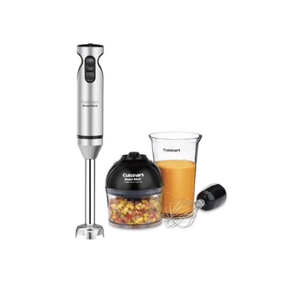 Encontraproduto.com.br - Mixer Manual e Mini Processador Aço Inox 220V Cuisinart
