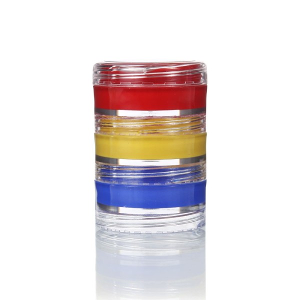 Encontraproduto.com.br - Tinta Cremosa com 3 cores Verde, Amarelo e Azul - Color Make