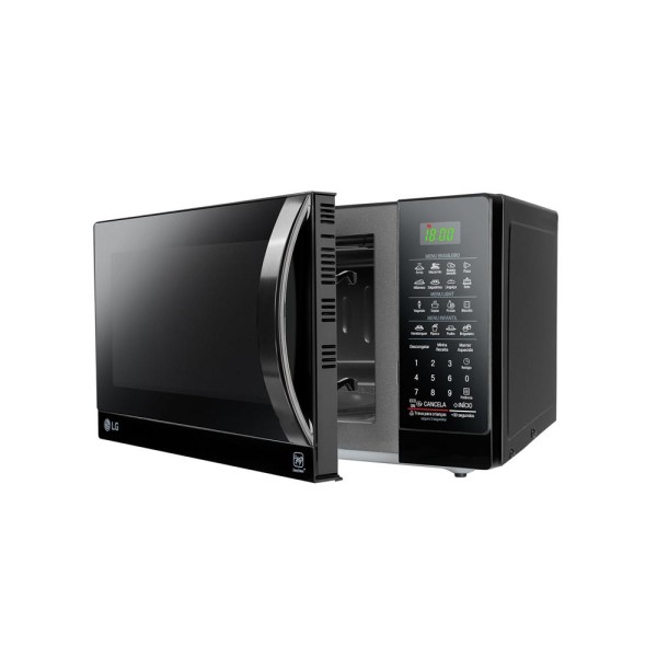 Encontraproduto.com.br - Micro-ondas LG 30L MS3097AR Com Eco On Preto