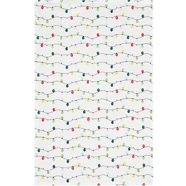 Encontraproduto.com.br - Pano De Copa 3Pcs Alg Natal Vermelho