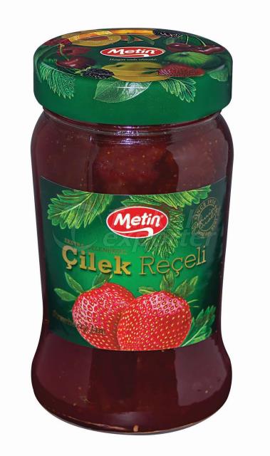 Geleia Turca Sabor Morango Metin Pote 360G