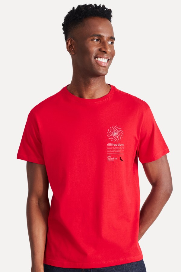 Encontraproduto.com.br - Camiseta Masc Diffraction Escudo