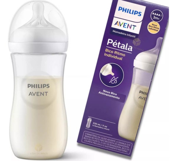 Encontraproduto.com.br - Mamadeira Philips Avent Pétala Branca 330ml