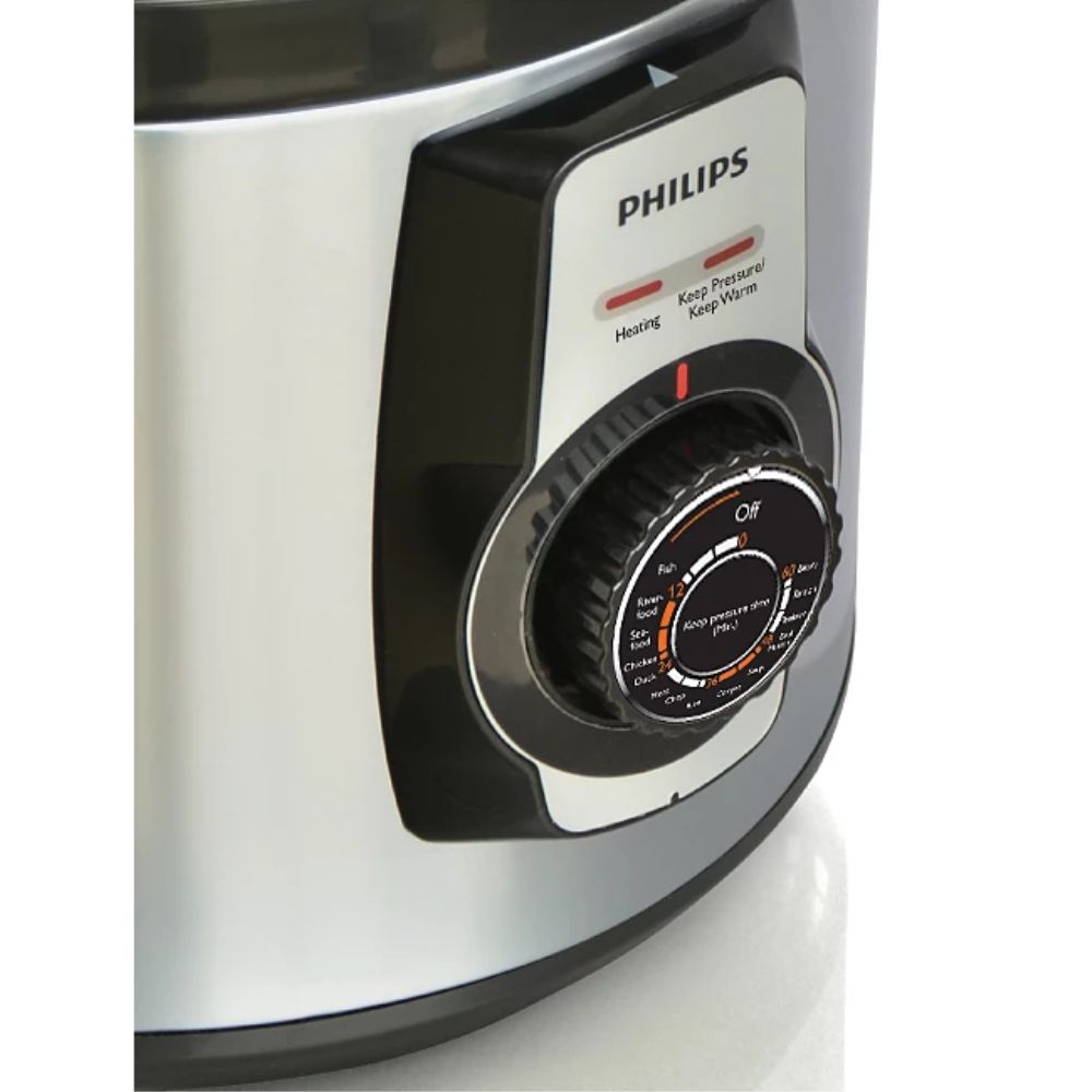 Encontraproduto.com.br - Panela de Pressão Philips Walita Elétrica RI3103/75 900W Inox 220V