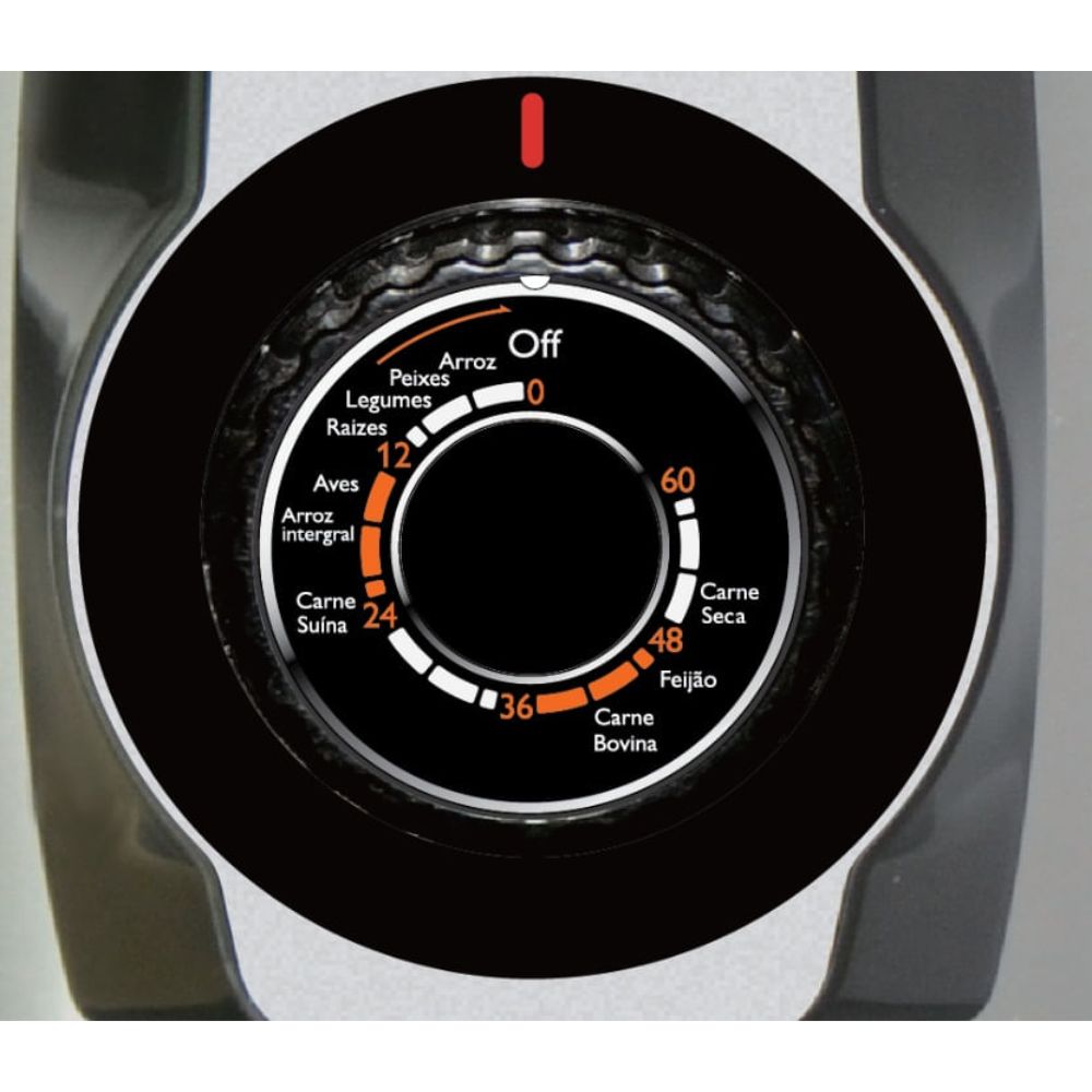 Encontraproduto.com.br - Panela de Pressão Philips Walita Elétrica RI3103/75 900W Inox 220V