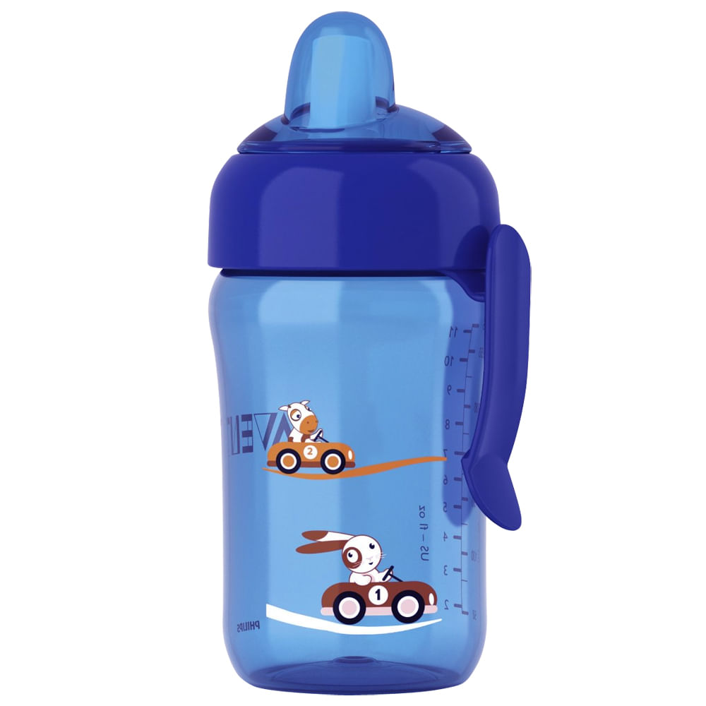 Copo Mágico Decorado 340ml - Azul - Philips Avent