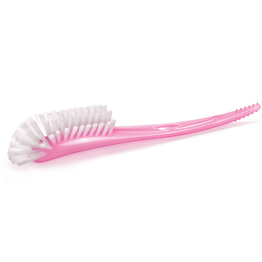 Encontraproduto.com.br - Escova Para Mamadeiras Rosa - Philips Avent Scf145/07 Avent Escova Para Mamadeiras Rosa