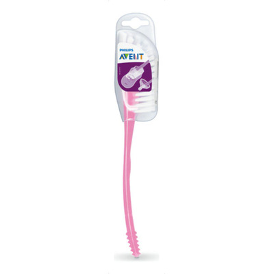 Escova Para Mamadeiras Rosa - Philips Avent Scf145/07 Avent Escova Para Mamadeiras Rosa