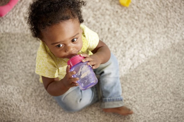 Encontraproduto.com.br - Copo Easy Sip Philips Avent Meninas 260ml
