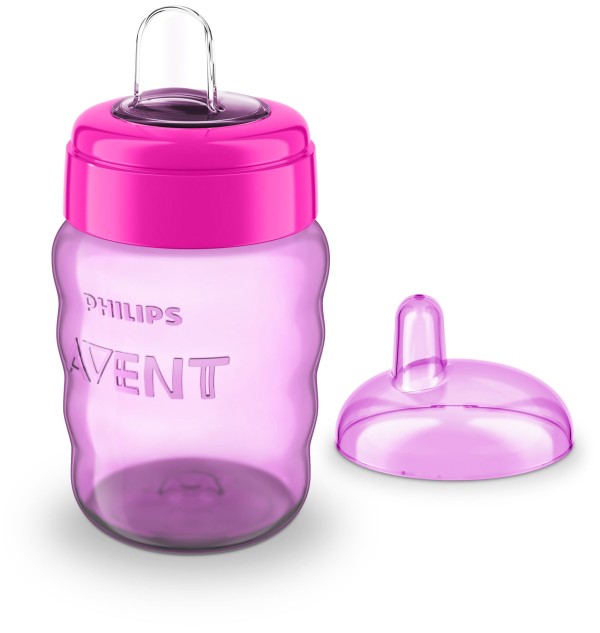 Encontraproduto.com.br - Copo Easy Sip Philips Avent Meninas 260ml