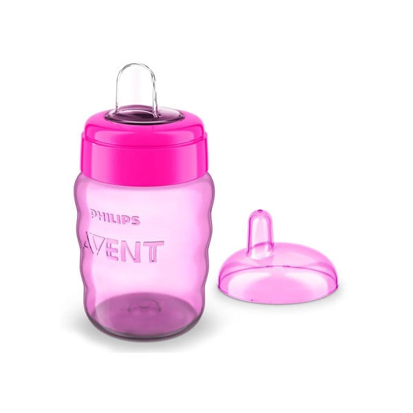 Encontraproduto.com.br - Copo Easy Sip Philips Avent Meninas 260ml