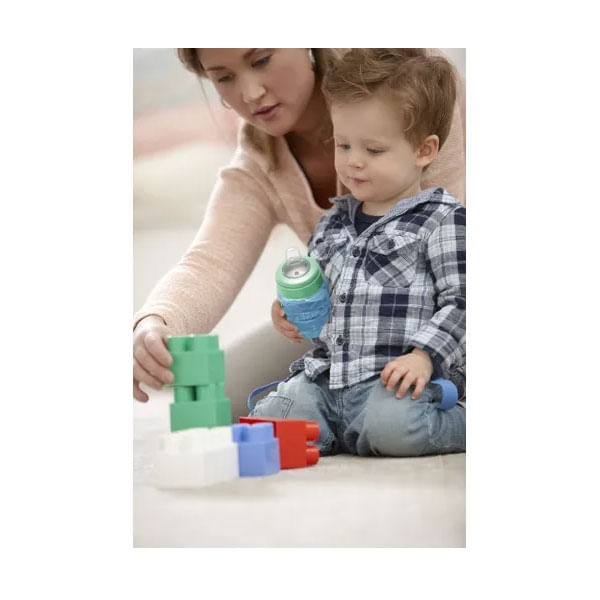 Encontraproduto.com.br - Copo Philips Avent Bico Silicone Azul 260ml