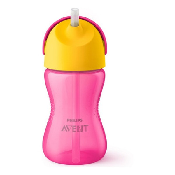 Encontraproduto.com.br - Copo Philips Avent Com Canudo Dinossauro Verde 300ml