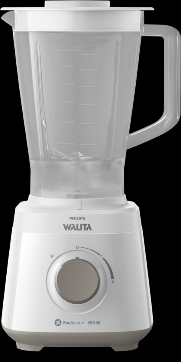 Encontraproduto.com.br - LIQUIDIFICADOR PHILIPS WALITA RI2110/00 BRANCO 220V 550W DAILY