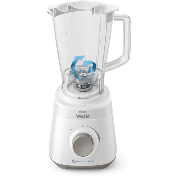 Encontraproduto.com.br - LIQUIDIFICADOR PHILIPS WALITA RI2110/00 BRANCO 220V 550W DAILY
