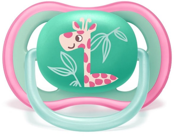 Encontraproduto.com.br - Chupeta Avent Ultra Air 18 + Meses Meninas com 2 Unidades