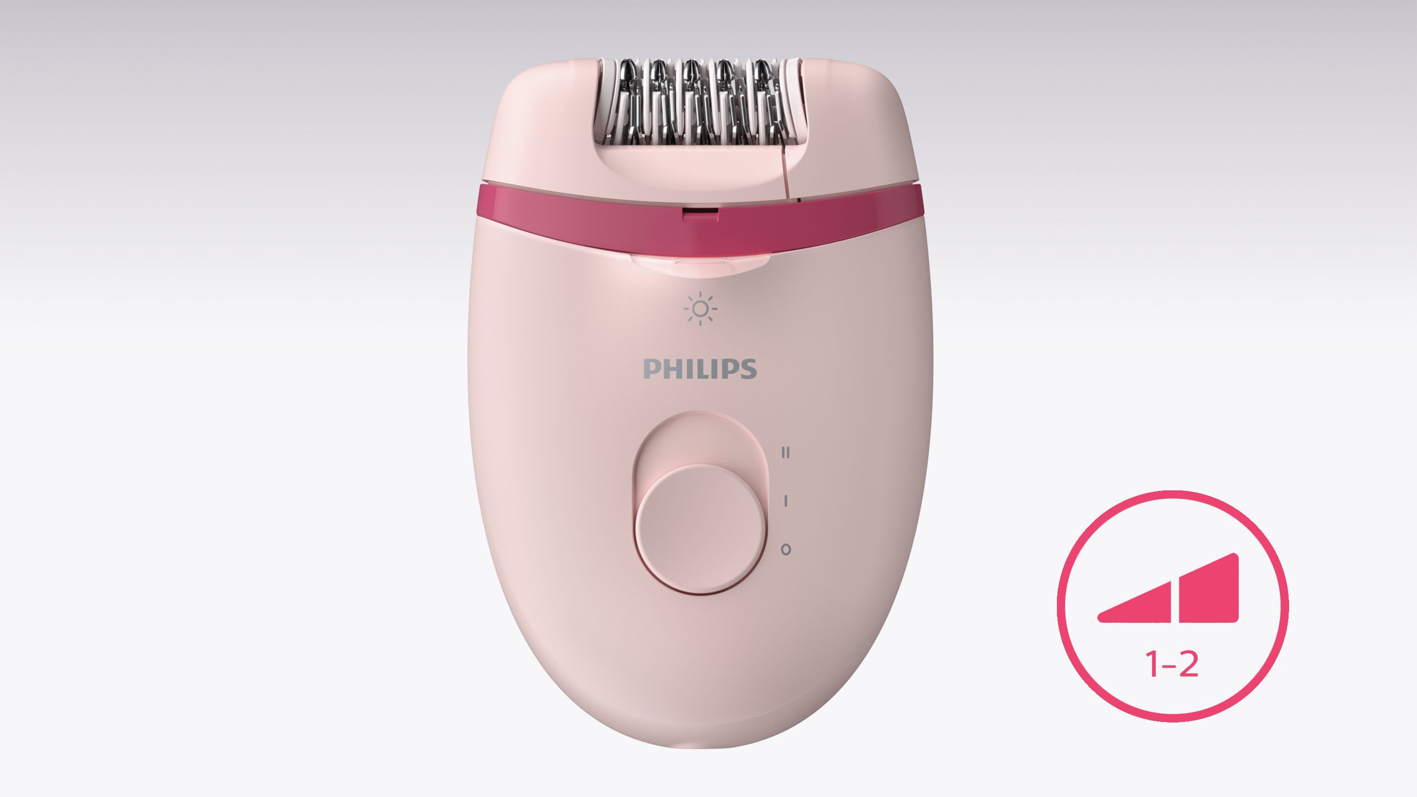 Encontraproduto.com.br - Removedor Elétrico Satinelle Essential BRE285/00  - Rosa