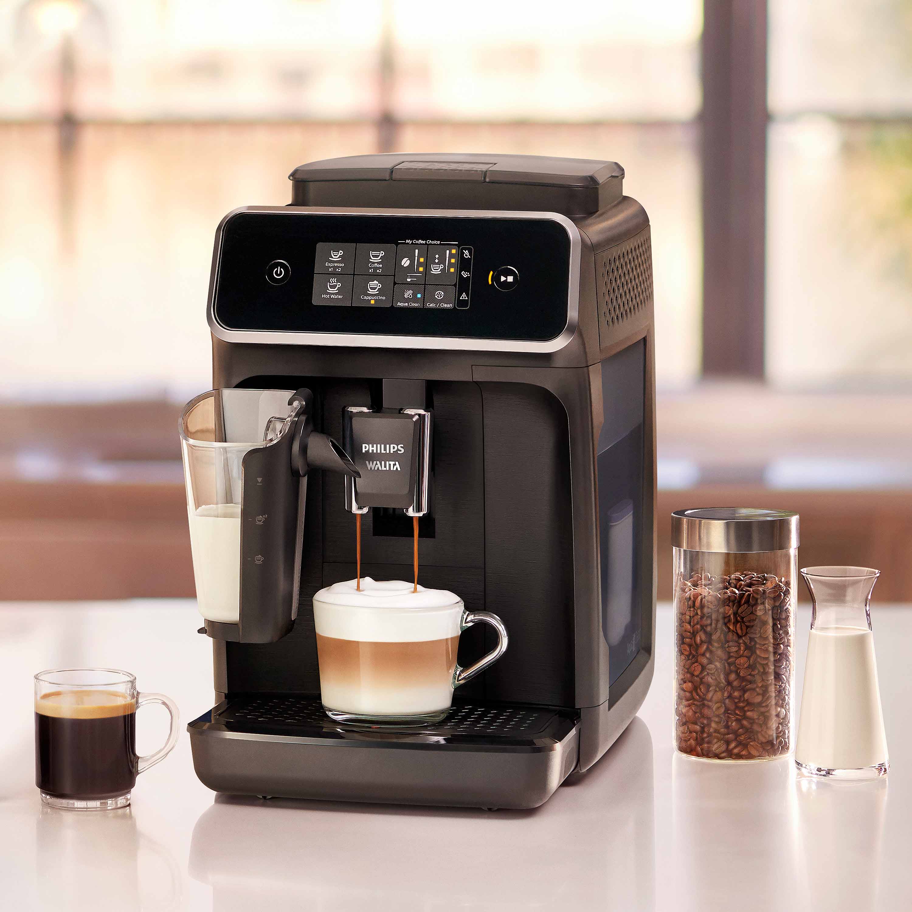 Encontraproduto.com.br - Máquina de Café Espresso Philips Walita LatteGo