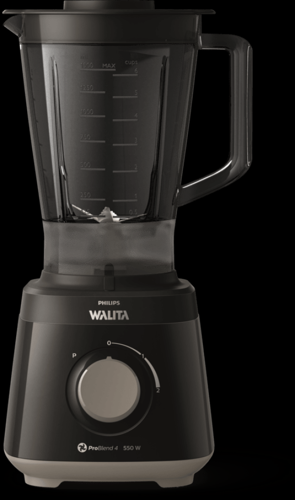 Encontraproduto.com.br - LIQUIDIFICADOR PHILIPS WALITA RI2110/30 PRETO 220V 550W JARRA SAN DAILY