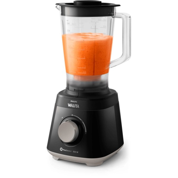 Encontraproduto.com.br - LIQUIDIFICADOR PHILIPS WALITA RI2110/30 PRETO 220V 550W JARRA SAN DAILY