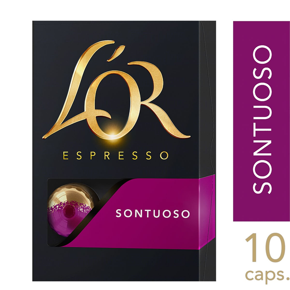 Encontraproduto.com.br - Café em Cápsulas LOR Sontuoso Caixeta com 52g