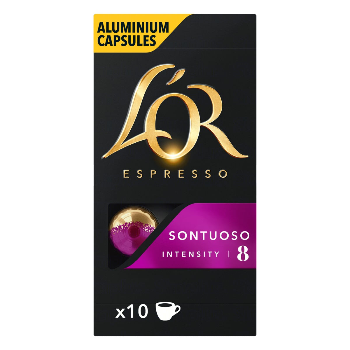 Encontraproduto.com.br - Café em Cápsulas LOR Sontuoso Caixeta com 52g