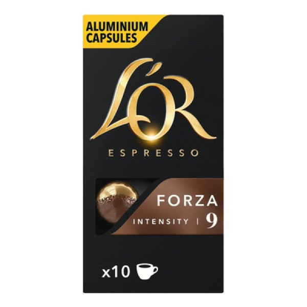 Cápsulas Café LOR Forza 10 Un