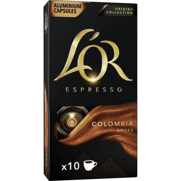 Café em Cápsulas LOR Colombia Caixeta com 52g
