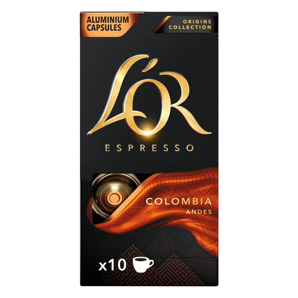 Café em Cápsulas LOR Colombia Caixeta com 52g