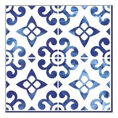 Encontraproduto.com.br - Guardanapo Para Decoupage Ambiente Com 20 Unidades Nordisch Blau/Kache – 13315400